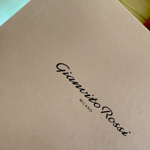 GIANVITO ROSSI SUEDE PLATFORM HEELS - Picture 6 of 6